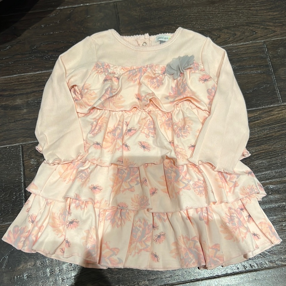 Petit lem ruffled dress